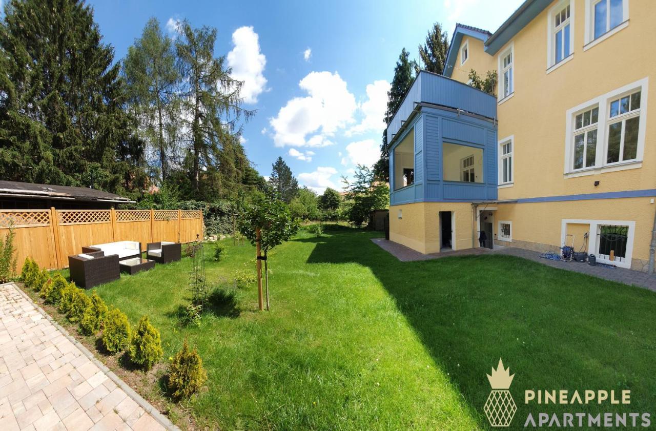 Pineapple Apartments Dresdner Heide Mit Garten Dresda Esterno foto